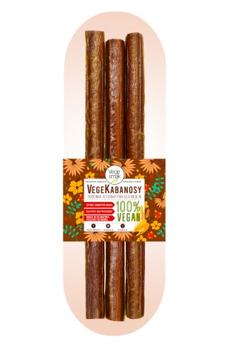 Roślinne Kabanosy Vege Smak 120 g