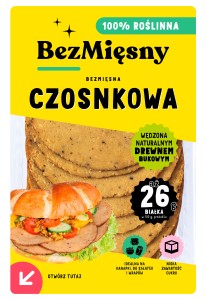 Bezmięsna szynka czosnkowa 120 g BVTCHER