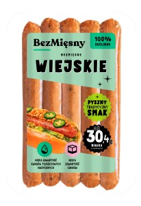 Bezmięsne kiełbaski wiejskie 180 g BVTCHER